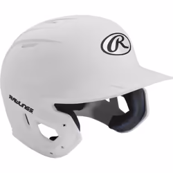 Rawlings | MACH Batting Helmet | Matte White | Junior (6 3/8"" - 7 1/8