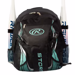 Rawlings Storm Girls Softball Bag - Sized for Youth Softball Backpack