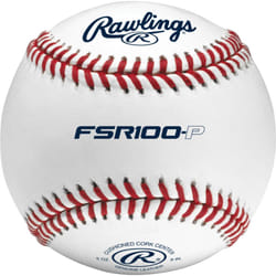 Rawlings | FLAT SEAM Practice Baseballs | FSR100-P | Collegiate | 12 Count