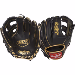Rawlings boys Training Baseball Glove 9.5 Inch - Single Post Web Blac