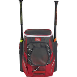 Rawlings | IMPULSE Backpack Equipment Bag | Baseball/Softball | Scarle