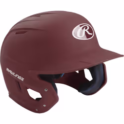 Rawlings MACH Baseball Batting Helmet  Senior  Matte Maroon