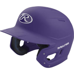 Rawlings | MACH Batting Helmet | Matte Purple | Junior (6 3/8"" - 7 1/