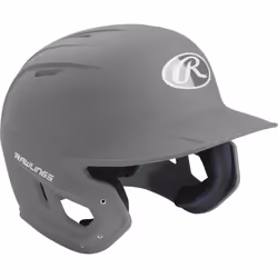 Rawlings | MACH Batting Helmet | Matte Silver | Junior (6 3/8" - 7 1/8")