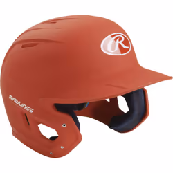 Rawlings | MACH Batting Helmet | Matte Orange | Junior (6 3/8"" - 7 1/