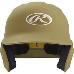 Rawlings | MACH Batting Helmet | Matte Vegas Gold | Senior (6 7/8"" -