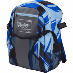 Rawlings REMIX Baseball & Softball Equipment Bag T-Ball / Rec / Travel Backpack - Royal