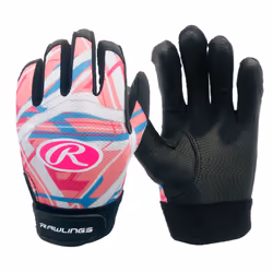 Rawlings Remix T-Ball/Coach Pitch Batting Gloves | Boys & Girls Size Y