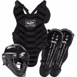 Rawlings | PLAYERS 2.0 Catchers Set | Junior - Ages 9 & Under | Black