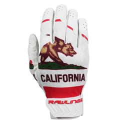 Rawlings 5150 Flag Country Batting Gloves Limited Edition Adult  California  Small