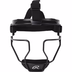 Rawlings | HI-VIZ Fastpitch Softball Fielders Mask | Black | Youth