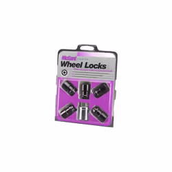 MCGARD 24548 Black Cone Seat Wheel Locks1/2-20 Thread Size - Set of 5