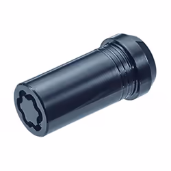 McGard 25116 Black (M14 x 1.5 Thread Size) Tuner Style Cone Seat Wheel Lock Set of 4