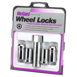 McGard 25240 Chrome (1/2""""-20 Thread Size) Tuner Style Cone Seat Wheel Lock Set