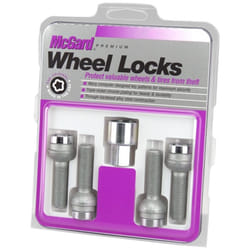 McGard 28174 Chrome Radius Seat Lock BoltM14 X 1.5 Thread Size Set of 4