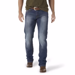 Wrangler Men's Retro Slim Fit Straight Leg Jean Cottonwood 33W x 36L