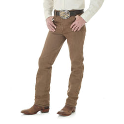 Wrangler Men's Cowboy Cut Slim Fit Jean  Black Whiskey  34W x 32L