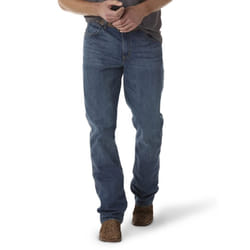 Wrangler Mens Retro Relaxed Fit Boot cut Jean  True Blue  31W x 30L