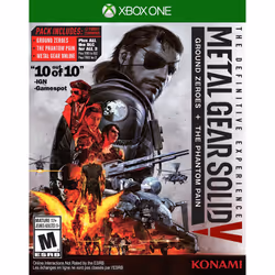 Konami Metal Gear Solid V : The Definitive Experience Standard German, Spanish, French, Italian, Japanese, Portuguese, Russian Xbox One