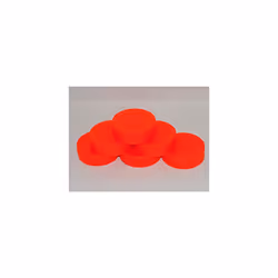 Mylec Floor Hockey Puck, Orange (Pack of 6)