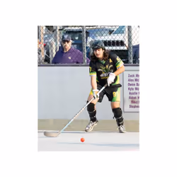 Mylec Street Hockey Balls  No-Bounce  Perfect for Play at >60 Degrees F  Durable  Roller Hockey Ball for Indoor/Outdoor Play Orange  Pack of 4
