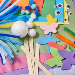 Crayola Kids Mini Craft Activity Chest Box Set, 170pcs