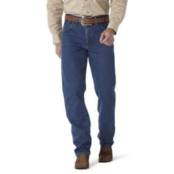 Wrangler mens George Strait Cowboy Cut Relaxed Fit jeans  Stonewashed  38W x 36L US