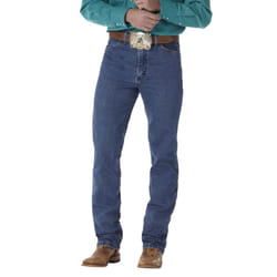 Wrangler Men's Cowboy Cut Slim Fit Jean  Stonewashed  35W x 32L