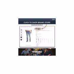 Wrangler Men's Cowboy Cut Slim Fit Jean  Gold Buckle Bleach  32W x 36L