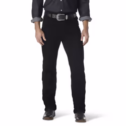 Wrangler Men's Cowboy Cut Slim Fit Jean  Shadow Black  32W x 34L