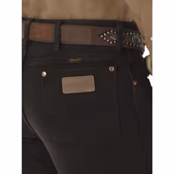 Wrangler Men's Cowboy Cut Slim Fit Jean  Black Chocolate  32W x 36L