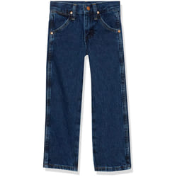 Wrangler Boys' Little 13MWZ Cowboy Cut Original Fit Jean  Dark Indigo  2