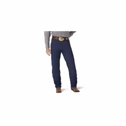 Wrangler Men's Cowboy Cut Relaxed Fit Jean Rigid Indigo 32W x 38L
