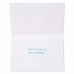 Papyrus Congratulations Card (Great News)