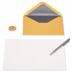 Papyrus Blank Thank You Card (Merci)
