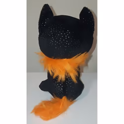 Ty Morticia Cat Orange Beanie Boo Regular | Halloween 2022 Beanie Baby Soft Plush Toy | Collectible Cuddly Stuffed Teddy