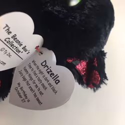 Ty Beanie Boos - DRIZELLA the Halloween Bat (6 Inch) Plush Toy NEW 2022 MWMTs