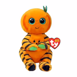 Ty Trickster the Pumpkin Halloween 6" Plush Soft Toy Beanie Boo 41507