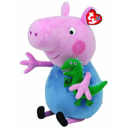 TY GEORGE SOFT TOY FROM PEPPA PIG MED SIZE
