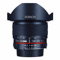 ROKINON Digital Photo HD8M-P, Wide fish-eye lens, 10/7, Pentax K