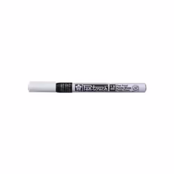 Sakura Pen-touch, Black, Black, White, 1 colours, Fine, Glass, Metal, Paper, Plastic, Wood, 1 mm