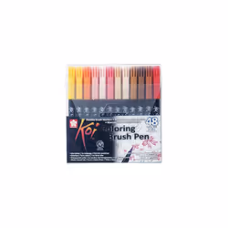 Sakura Koi Colouring Brush Pen Set 48