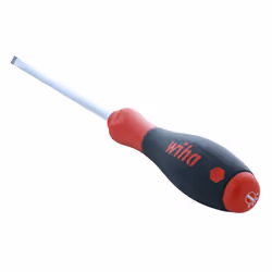 Wiha 30220 Slotted Screwdriver with SoftFinish Handle  5.5 x 125mm