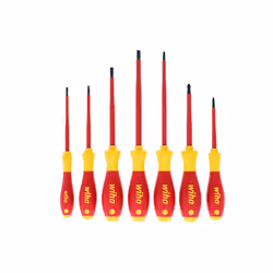 Wiha 32097 | 7 Piece Insulated SoftFinish Screwdriver Set