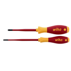Wiha 32189 Insulated Screwdrivers Slim No.2 and 4.5  2-Piece Set