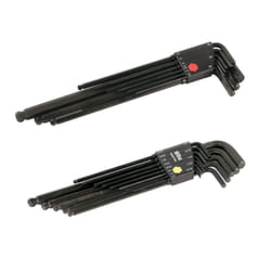 Wiha 36995 Ball End Hex-Inch and Metric L-Key Sets  2-Pack