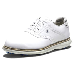 FootJoy Men's Traditions Golf Shoe  White/White  10