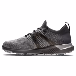 FootJoy Men's Hyperflex Previous Season Style Golf Shoe, Charcoal/Grey, 8 Wide