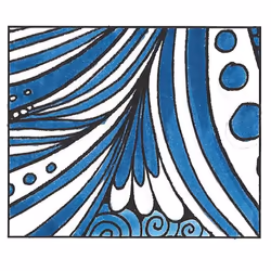 Tombow 56559 Dual Brush Pen Art Marker  528 - Navy Blue  1-Pack. Blendable  Brush and Fine Tip Marker