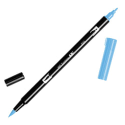 Tombow Dual Brush Pen Art Marker  533 - Peacock Blue  1-Pack